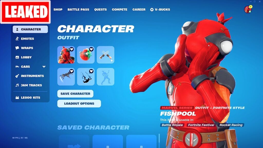 Fortnite Leakers Reveal Exciting New Fishpool Cosmetics